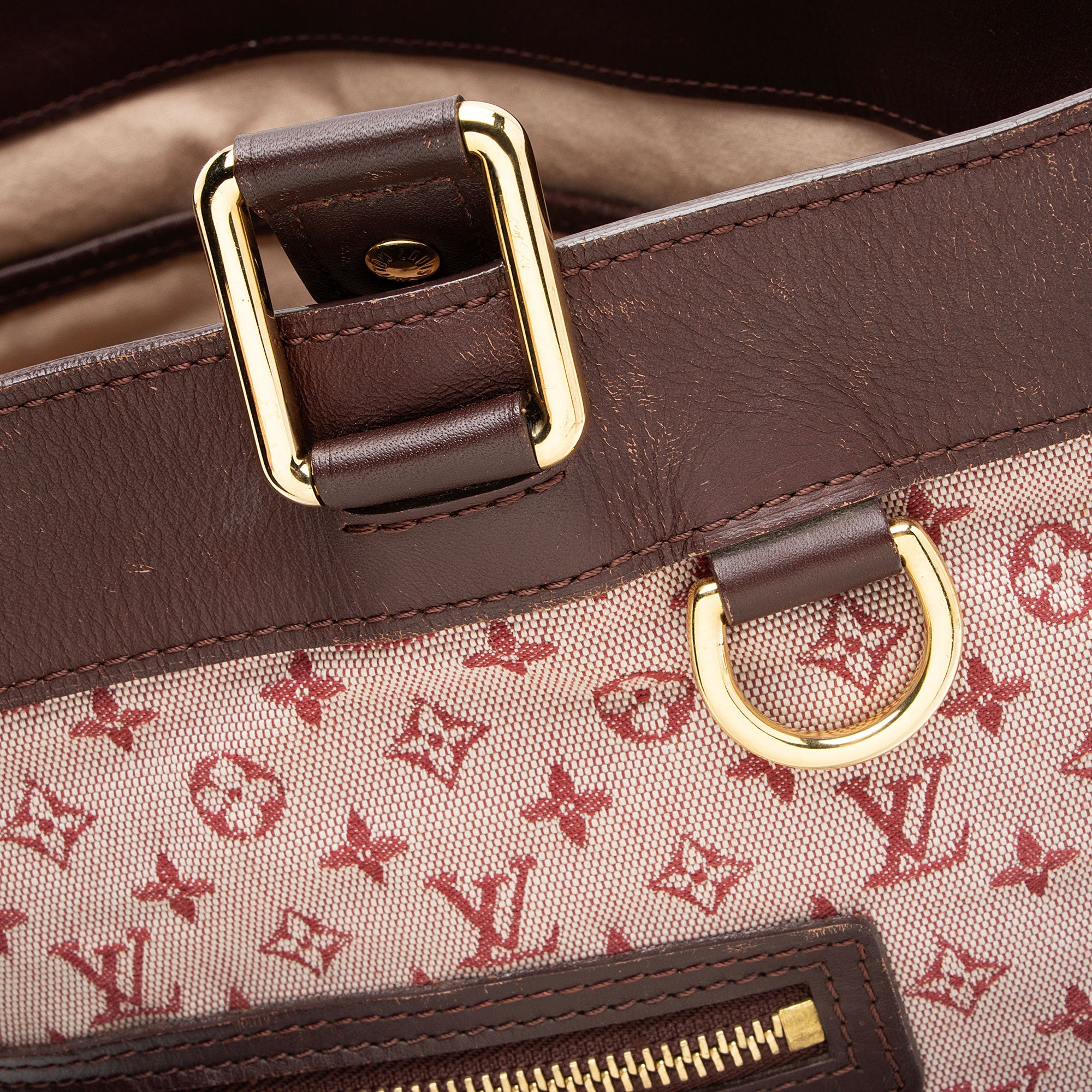 Louis Vuitton Vintage Monogram Mini Lin Lucille GM Tote (SHF-a6fYKx)