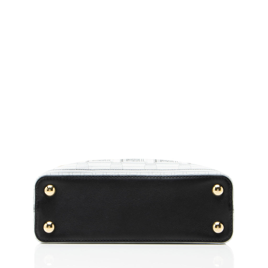 Louis Vuitton x Fornasetti Calfskin Architettura Capucines BB Bag