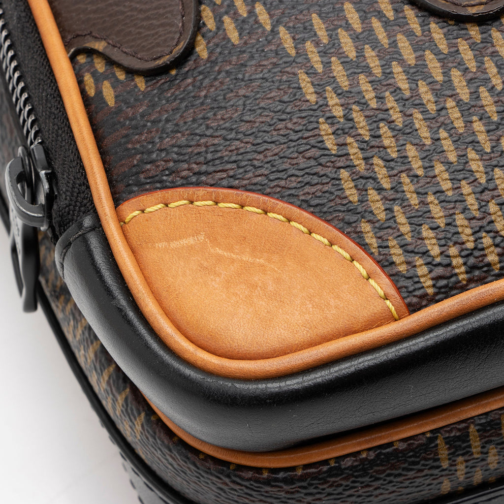 Louis Vuitton x NIGO Giant Damier Ebene Monogram Canvas Nano Amazone Messenger
