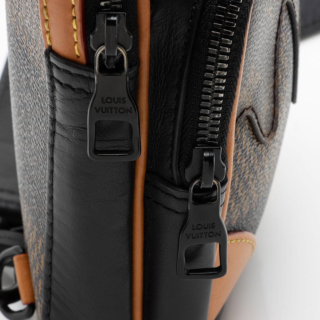Louis Vuitton x NIGO Giant Damier Ebene Monogram Canvas Nano Amazone Sling Bag