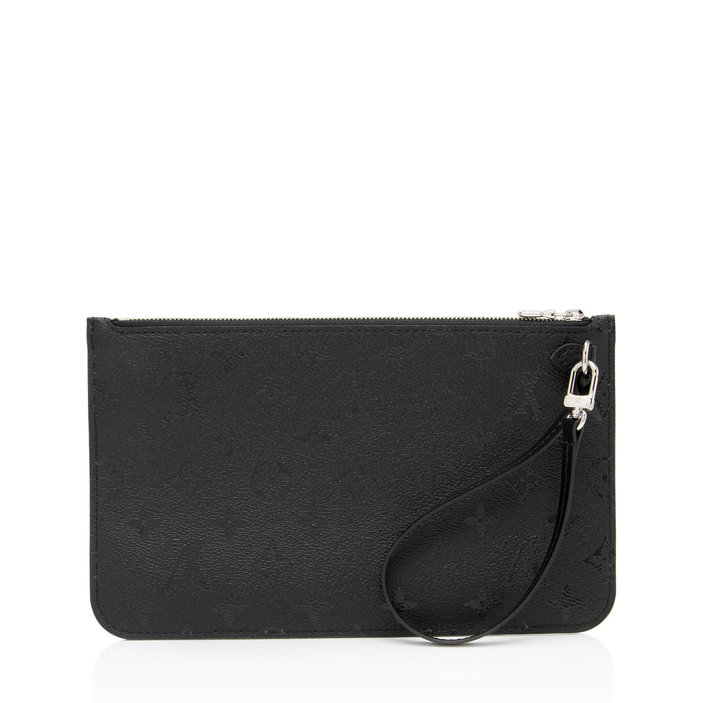 Louis Vuitton x Urs Fischer Monogram Leather Neverfull MM Pochette