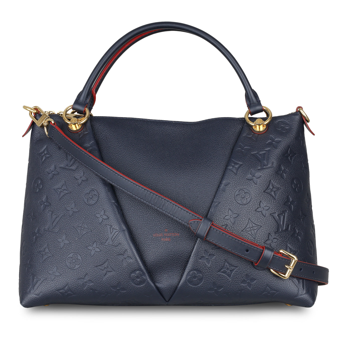 Louis Vuitton V Tote - Navy Empreinte