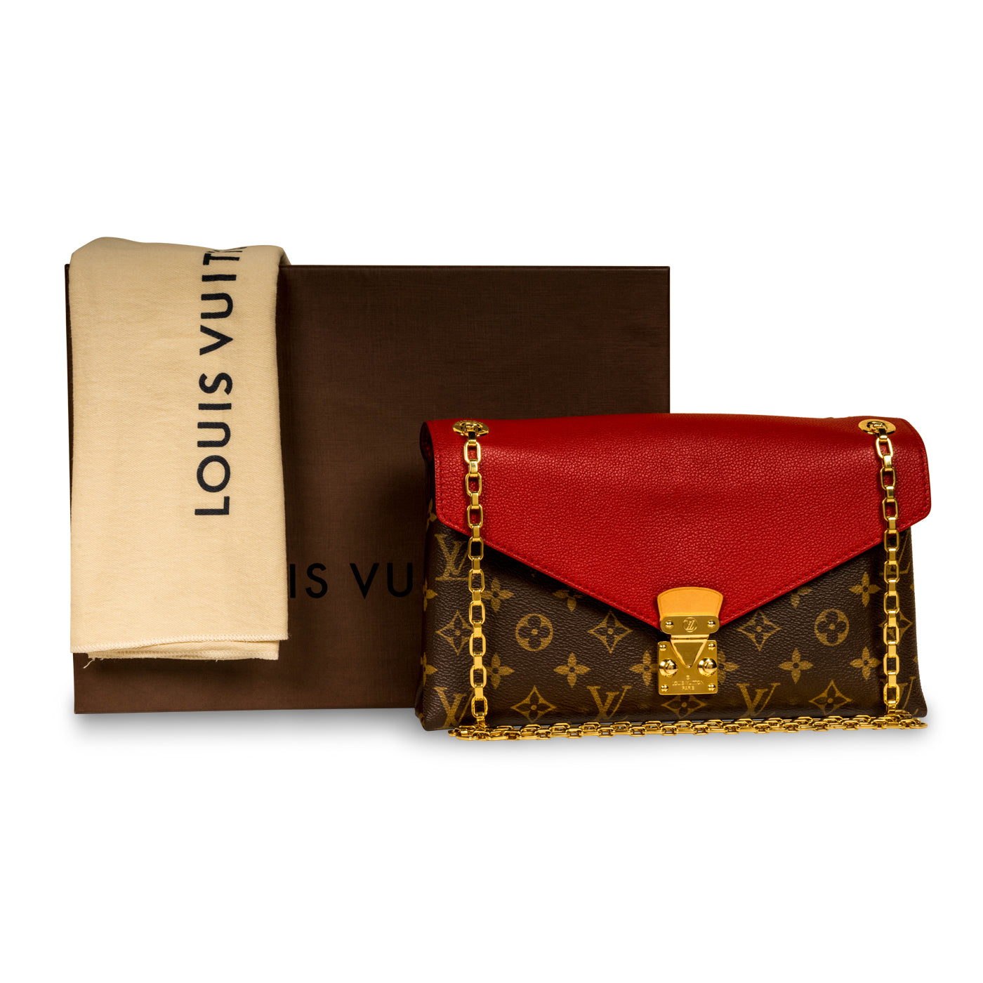 Louis Vuitton Pallas Chain Shoulder Bag