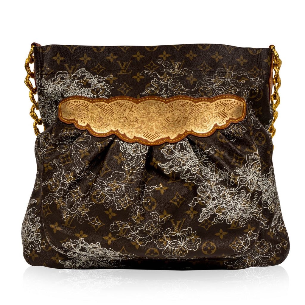 Louis Vuitton Large Shoulder Bag - Monogram Dentelle
