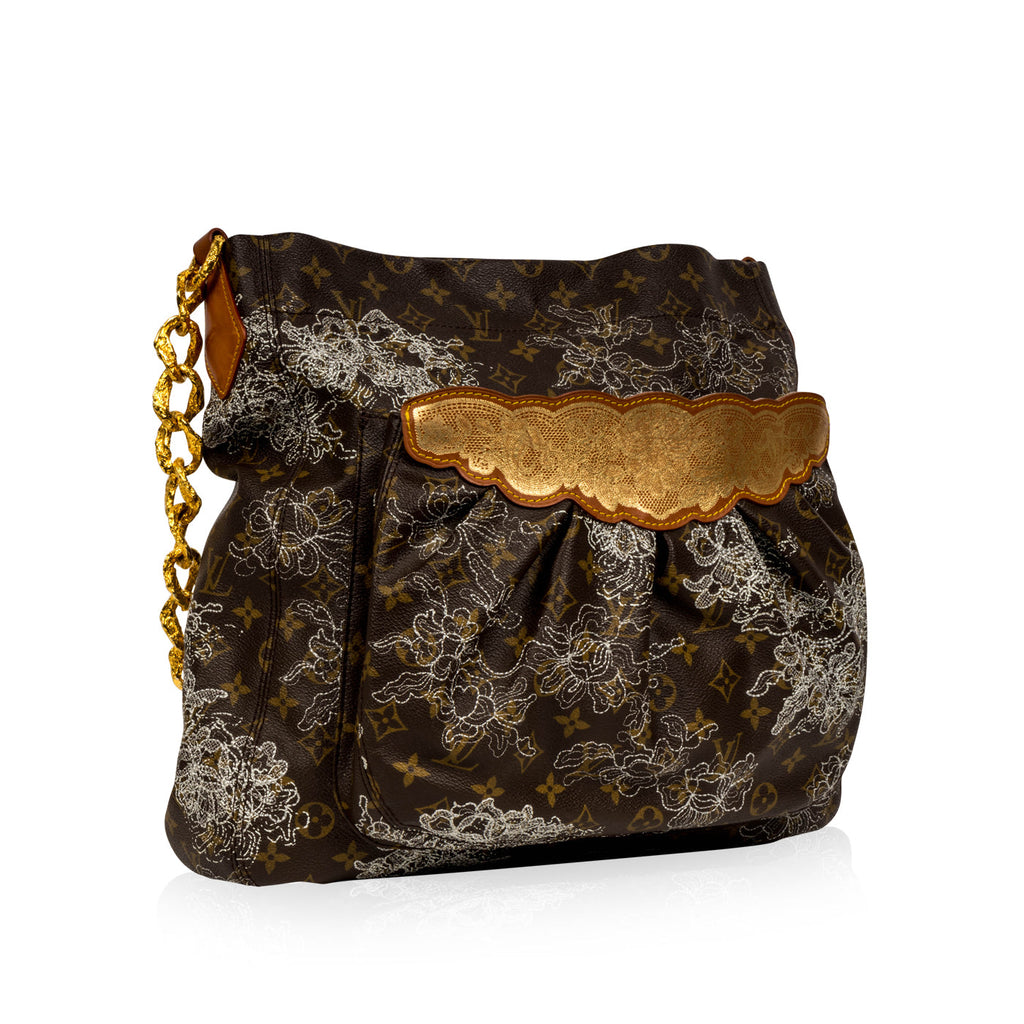Louis Vuitton Large Shoulder Bag - Monogram Dentelle