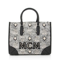 MCM Vintage Monogram Jacquard Small Tote