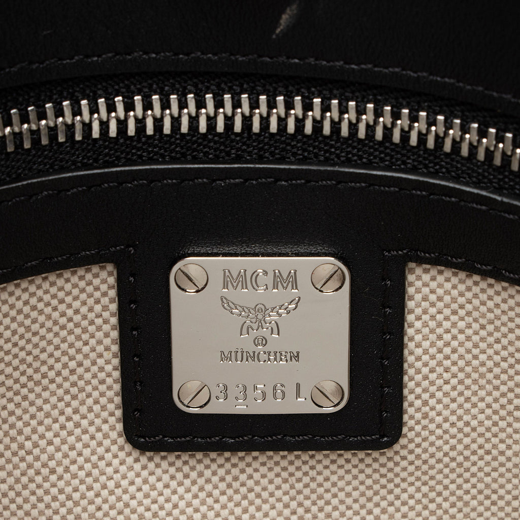 MCM Vintage Monogram Jacquard Small Tote