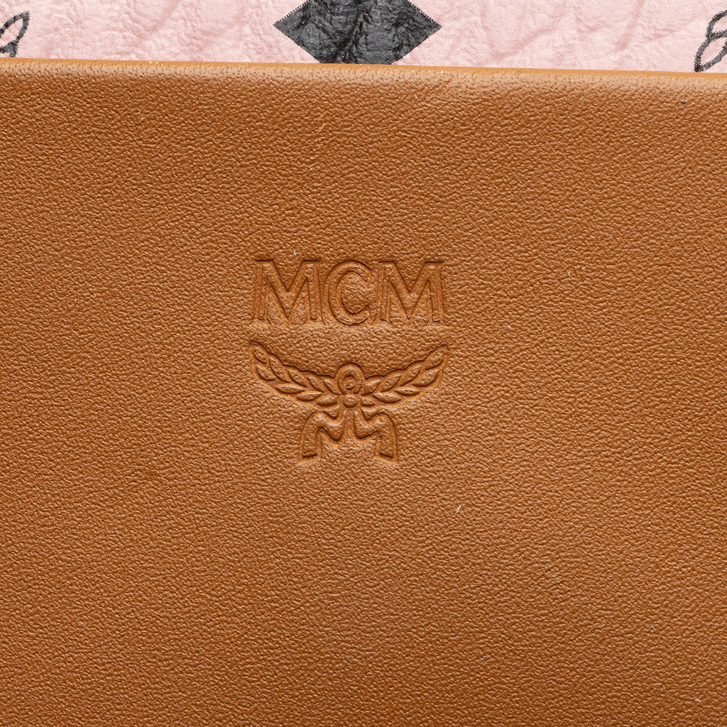 MCM Visetos Essential Drawstring Small Backpack