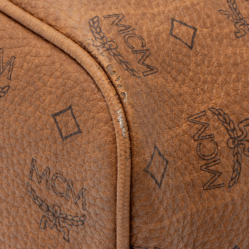 MCM Visetos Large Tote