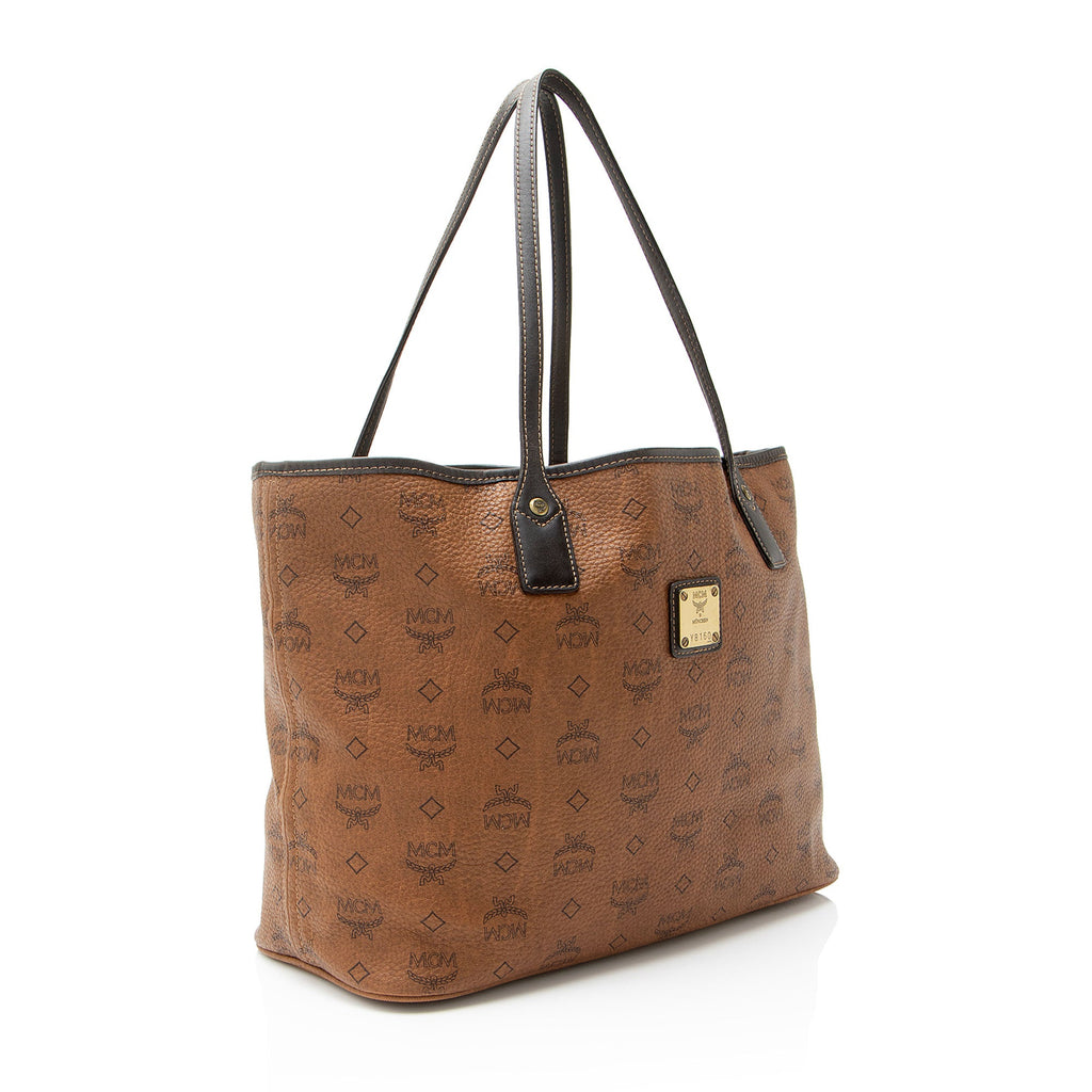 MCM Visetos Large Tote