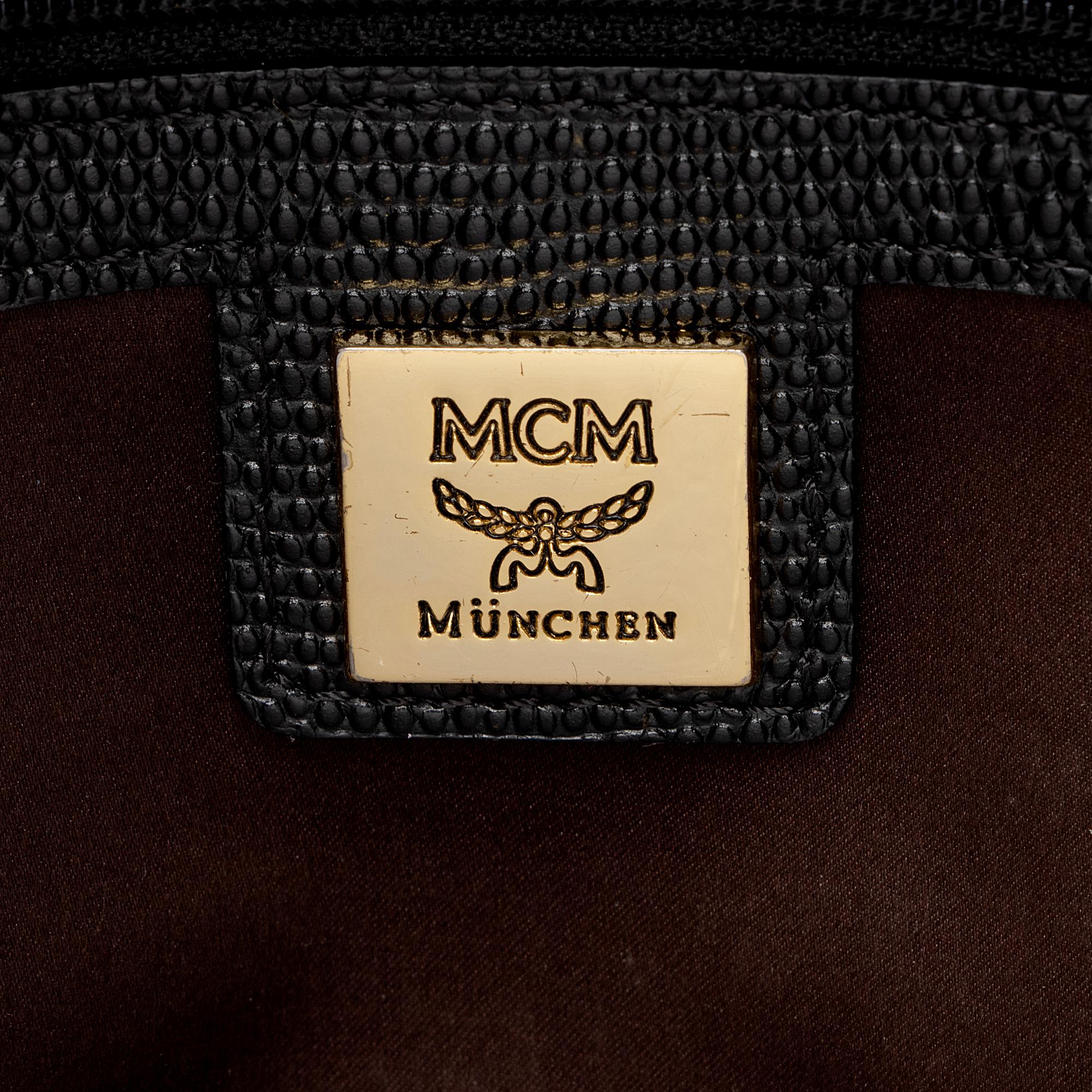 MCM Visetos Mini Studded Backpack