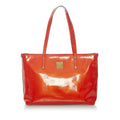 MCM Visetos Patent Leather Tote Bag (SHG-33248)