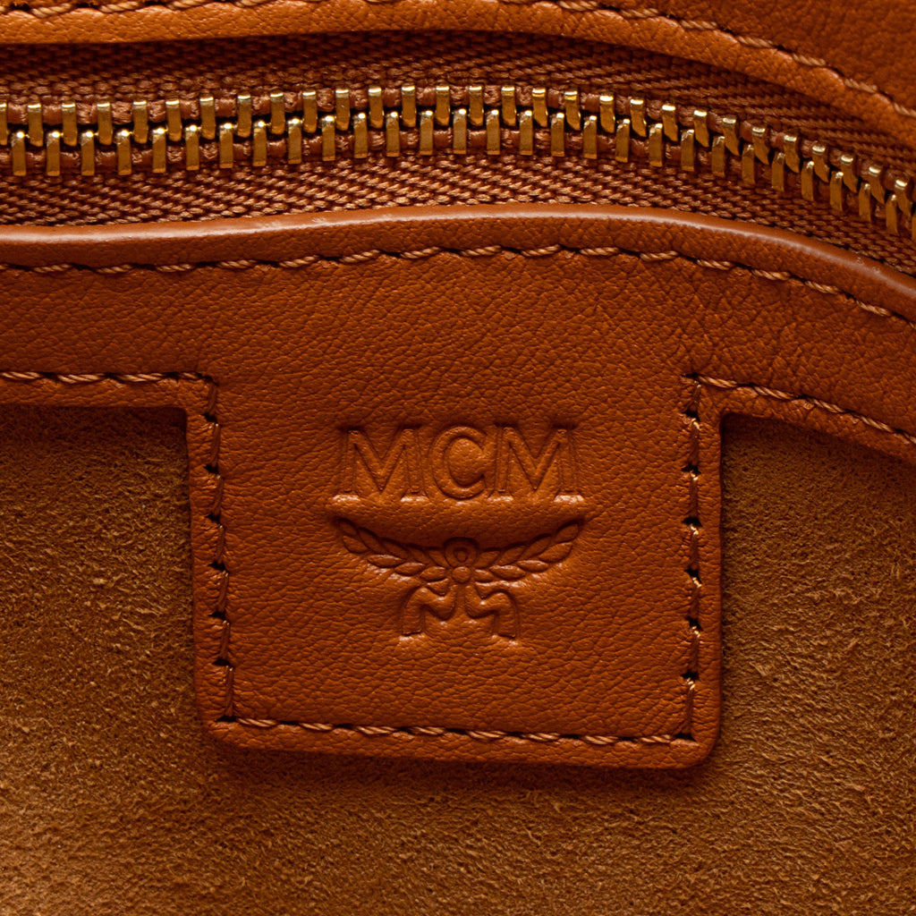 MCM Visetos Tracy Medium Tote