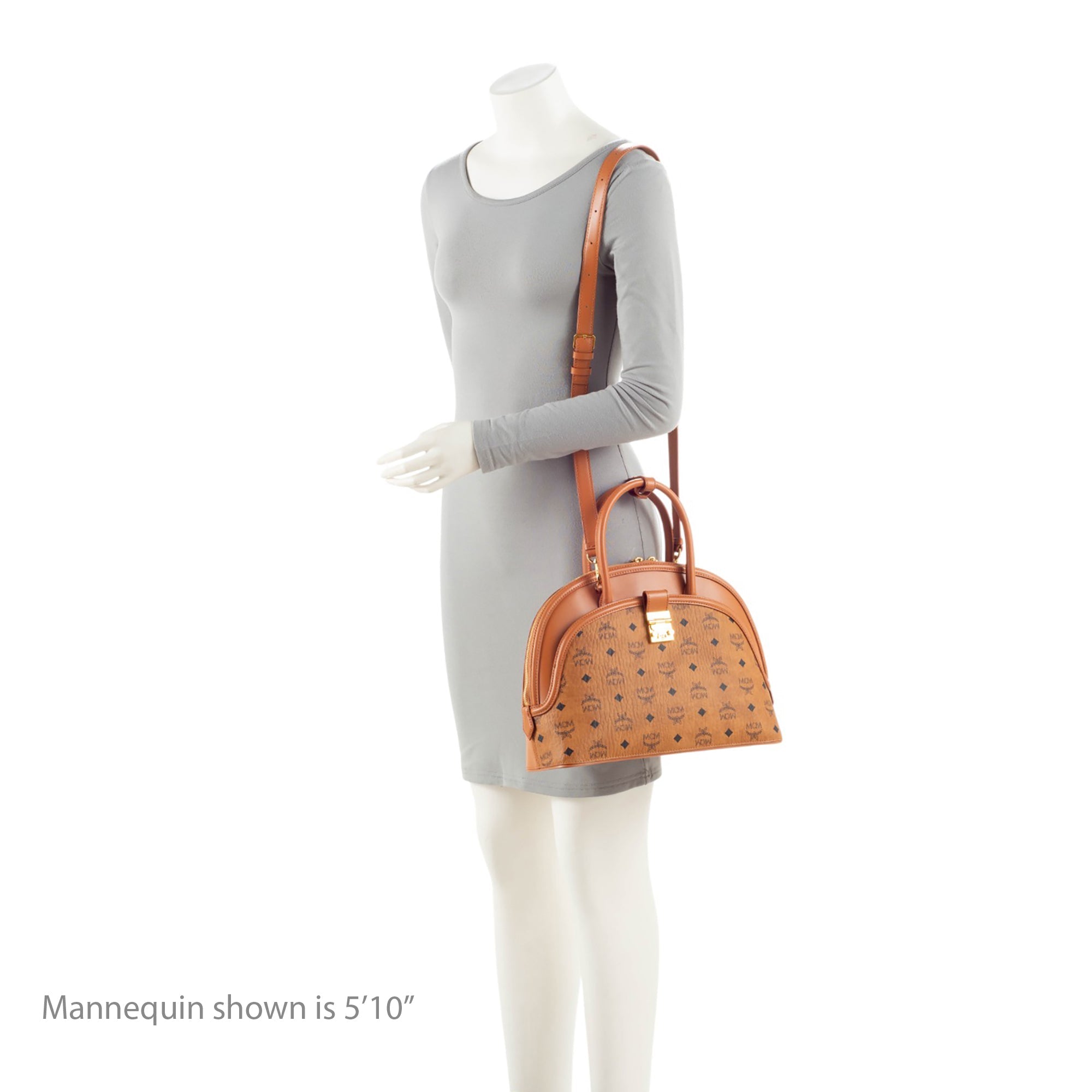 MCM Visetos Tracy Medium Tote