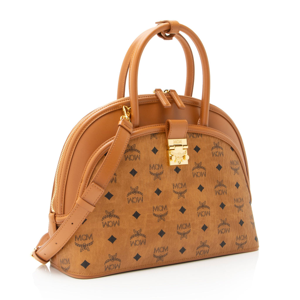 MCM Visetos Tracy Medium Tote