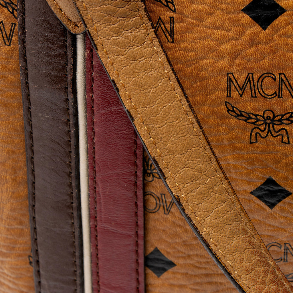 MCM Visetos Zip Tote