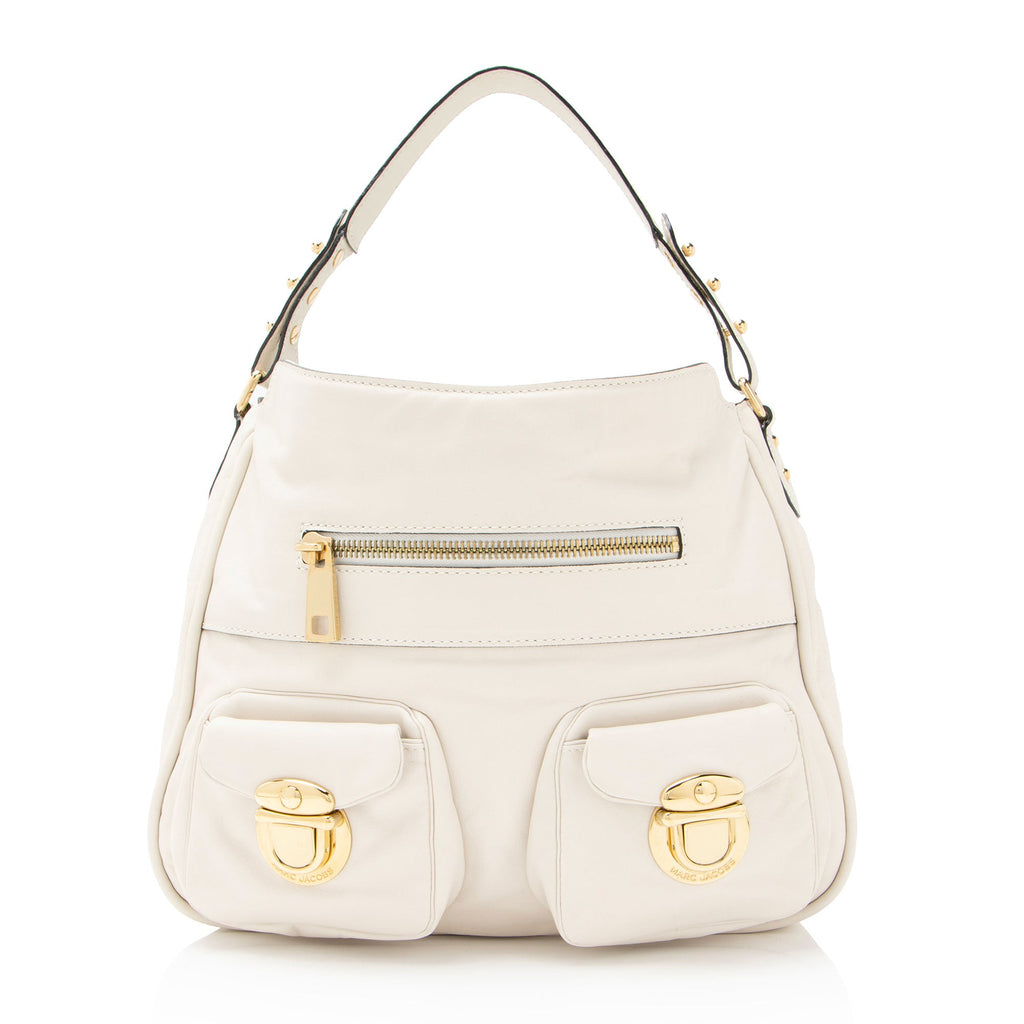Marc Jacobs Leather Angela Hobo