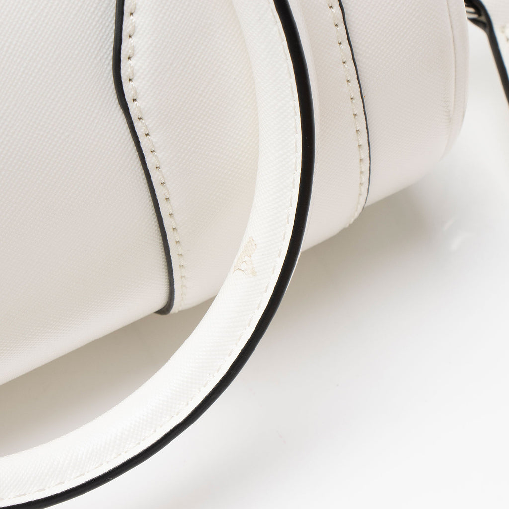 Marc Jacobs Polyurethane Barrel Mini Top Handle
