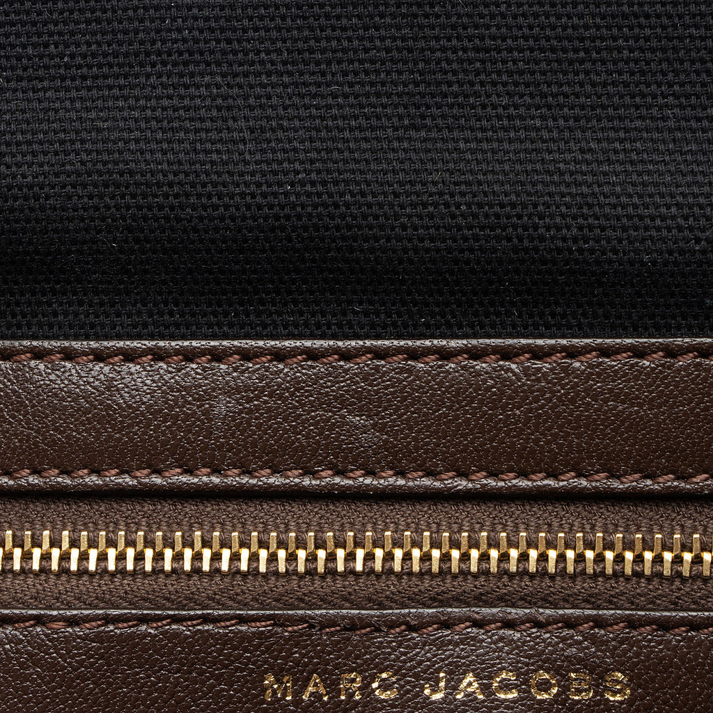 Marc Jacobs Quilted Lambskin Stam Satchel