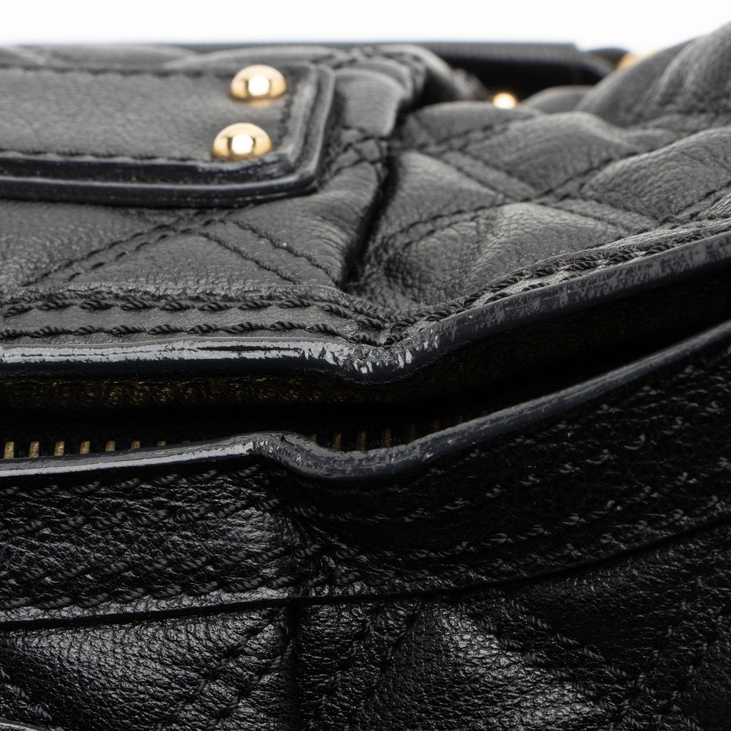 Marc Jacobs Quilted Leather Silvana Shoulder Bag