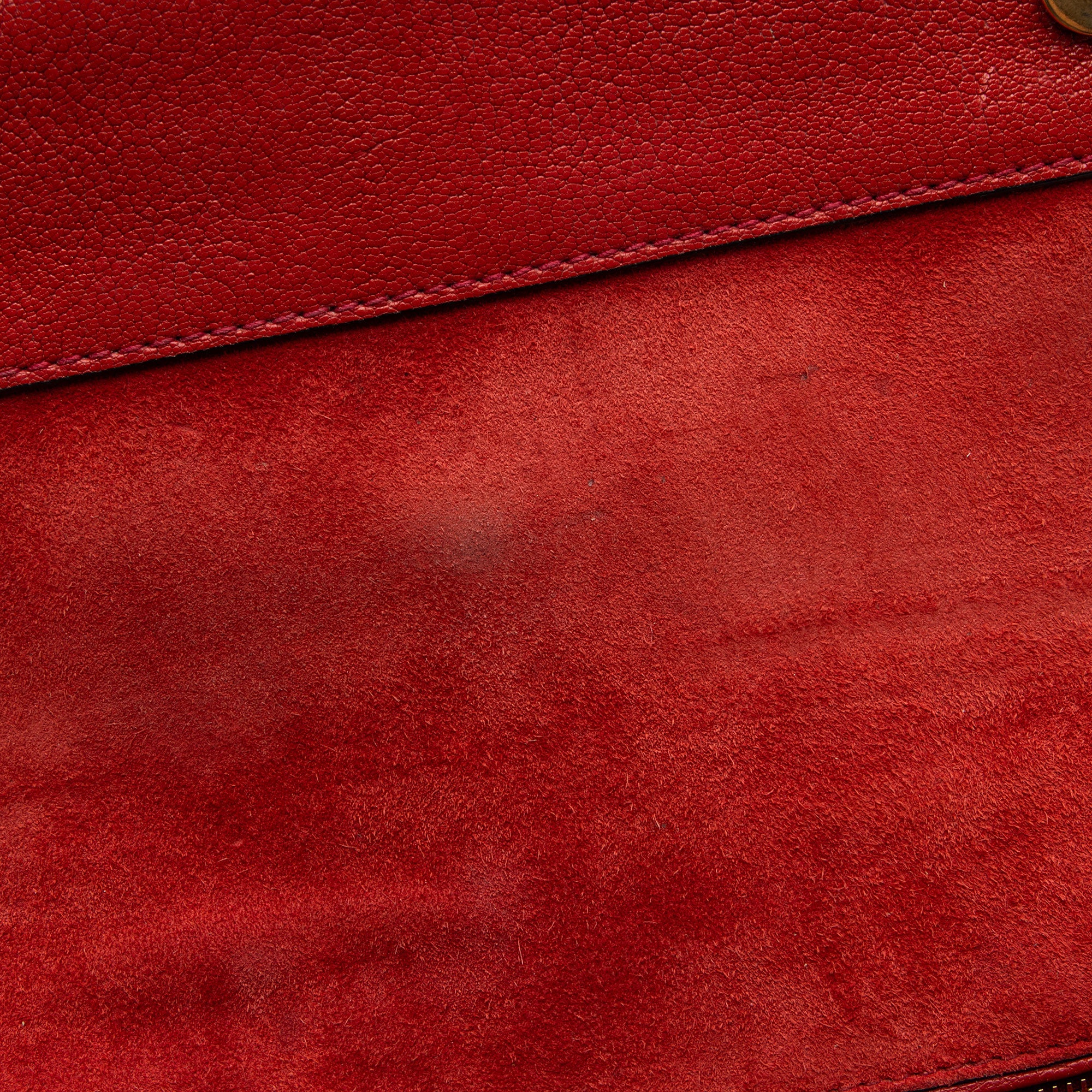 Miu Miu Goatskin Crystal Embellished Madras Shoulder Bag