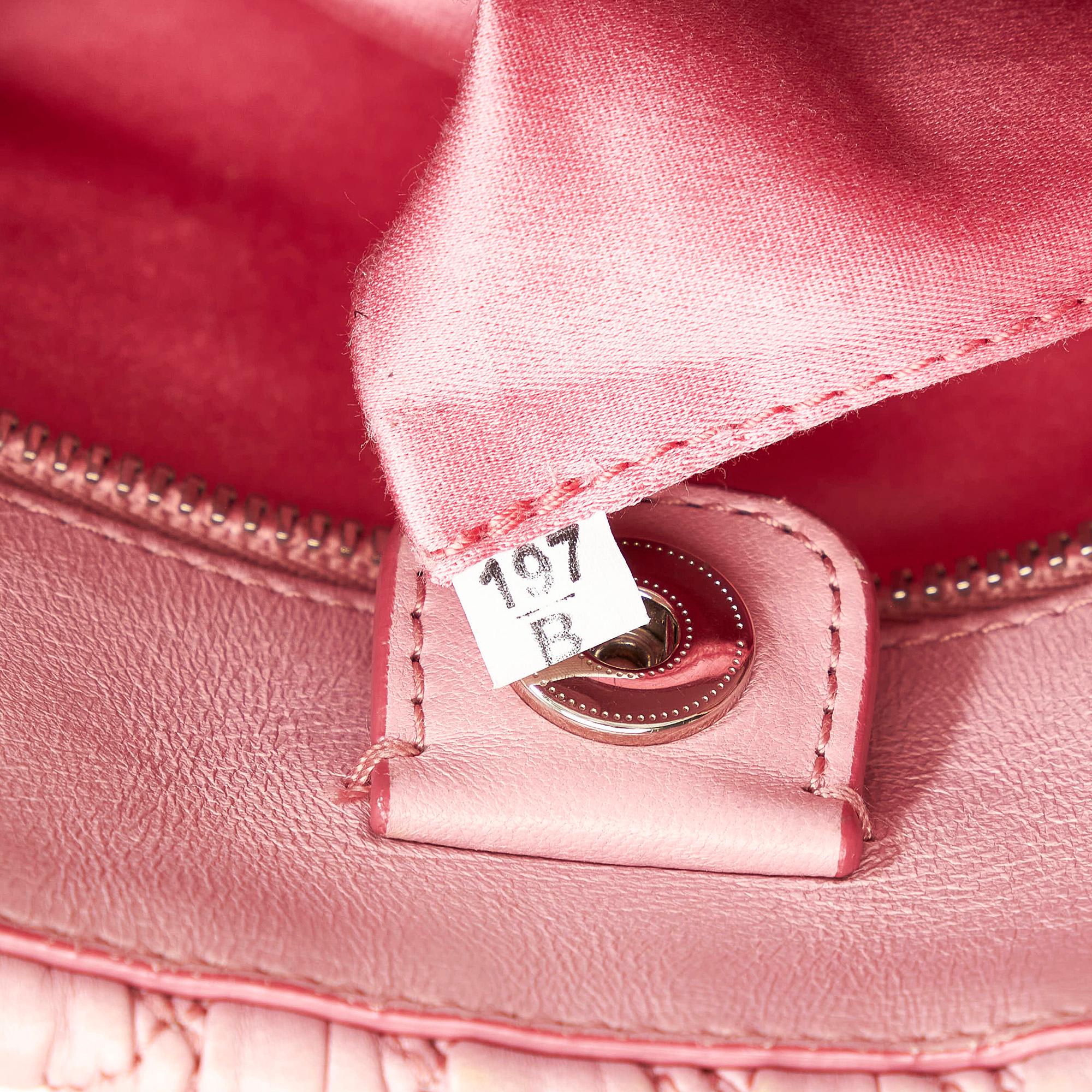Miu Miu Matelasse Lambskin Leather Satchel (SHG-30245)