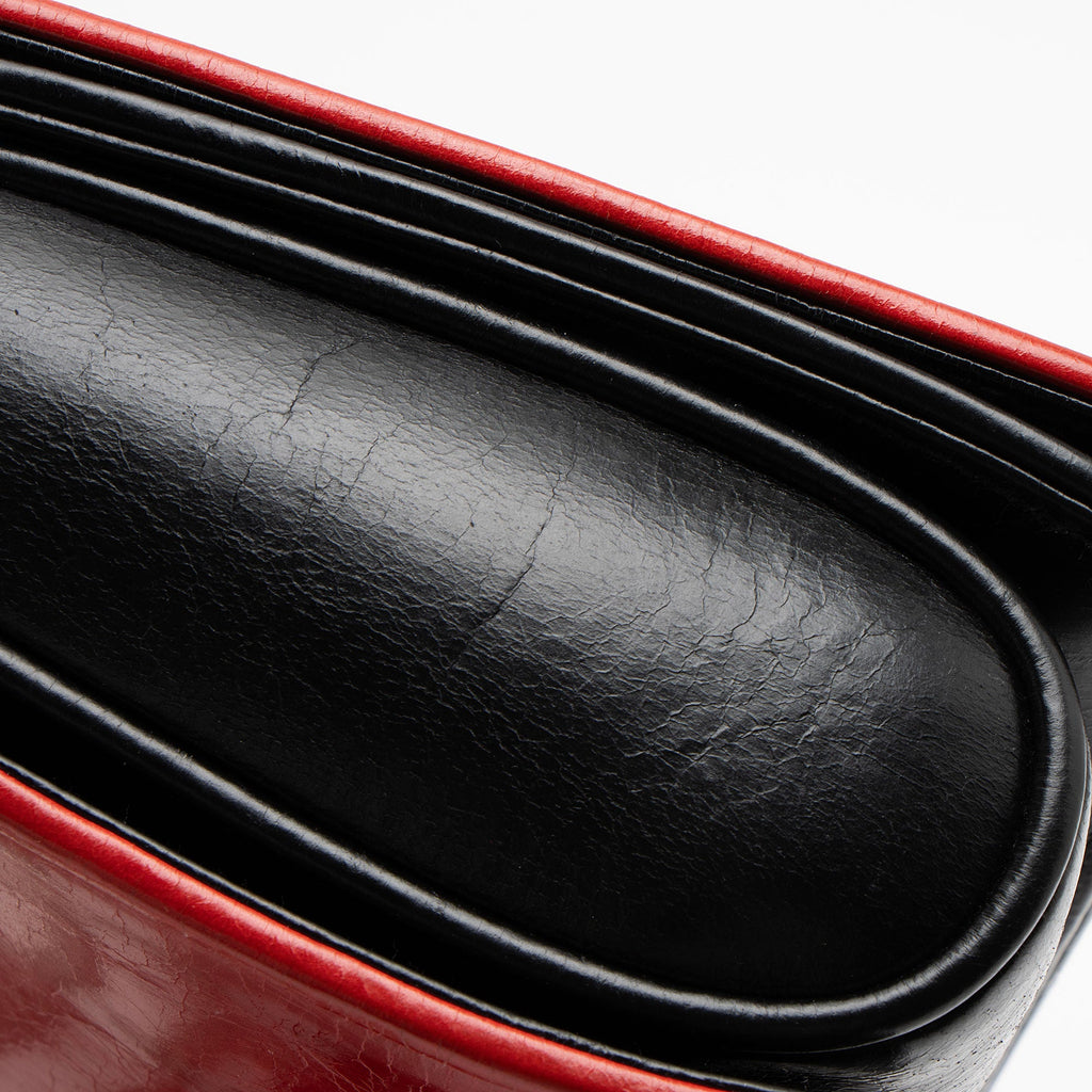 Miu Miu Patent Leather Club Chain Shoulder Bag