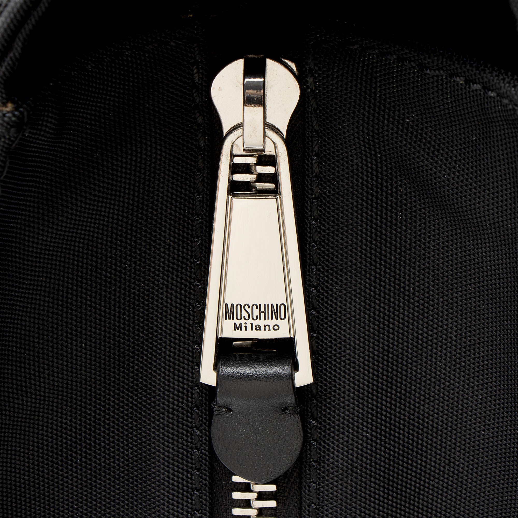 Moschino Canvas Logo Tote