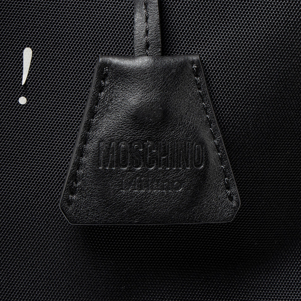 Moschino Canvas Logo Tote