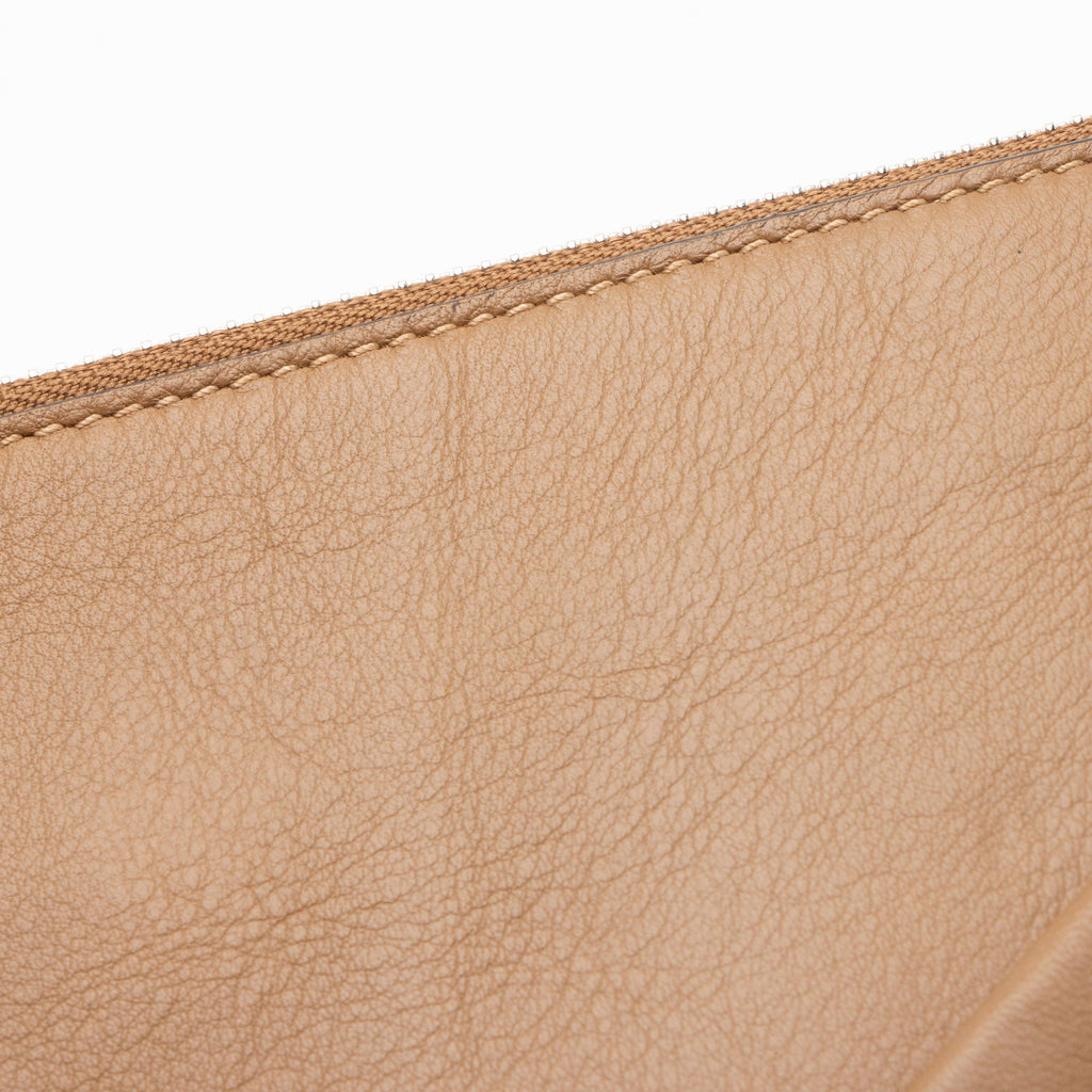 Mulberry Calfskin M Zip Large Shoulder Bag