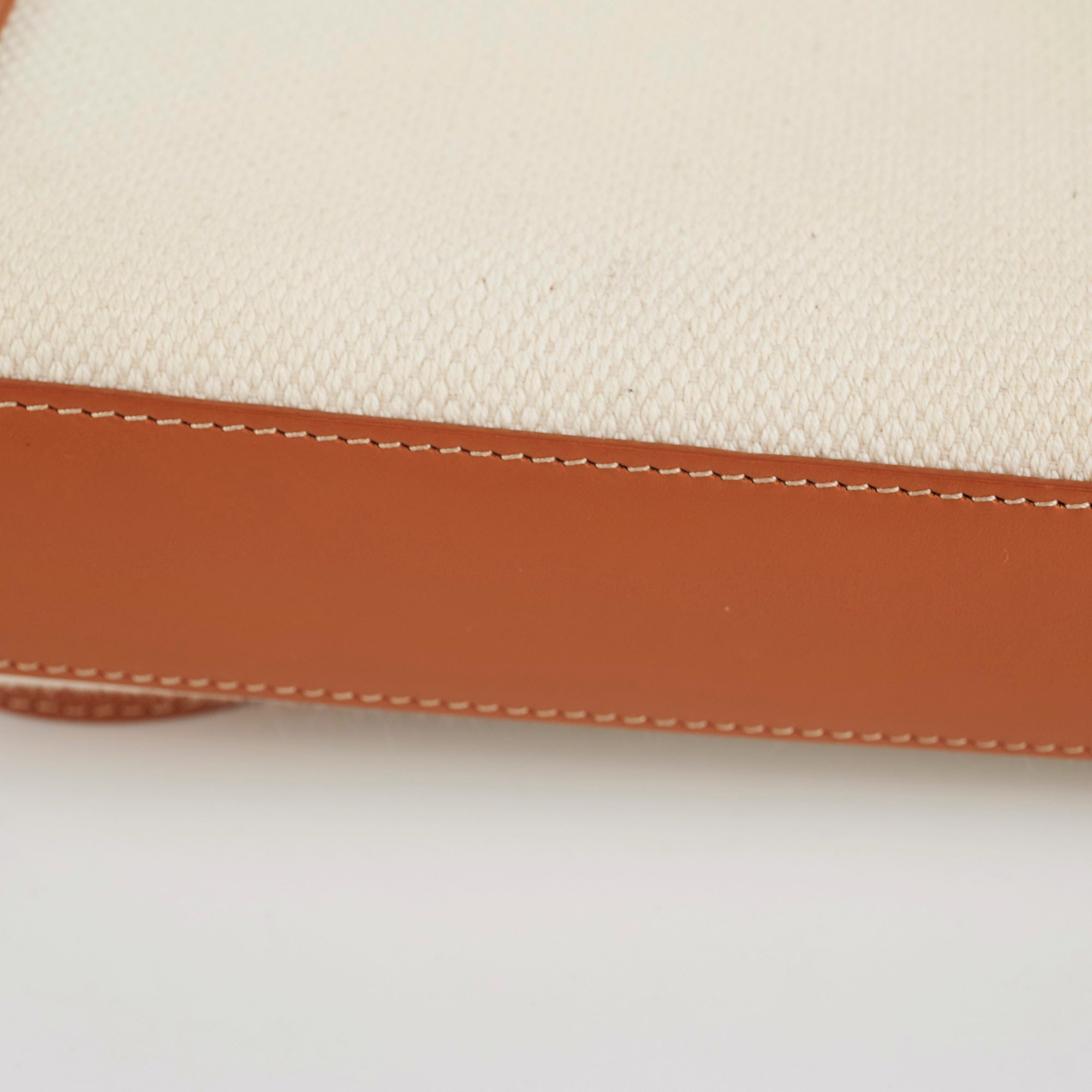 ITEM 13 - Celine Mini Vertical Cabas Canvas Logo Tote