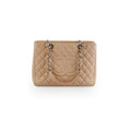 Chanel Grand Shopping Tote (GST) Beige Clair Caviar