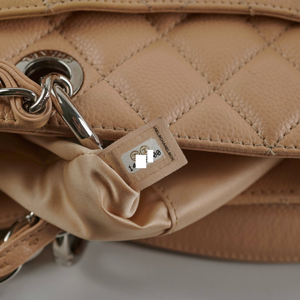 Chanel Grand Shopping Tote (GST) Beige Clair Caviar