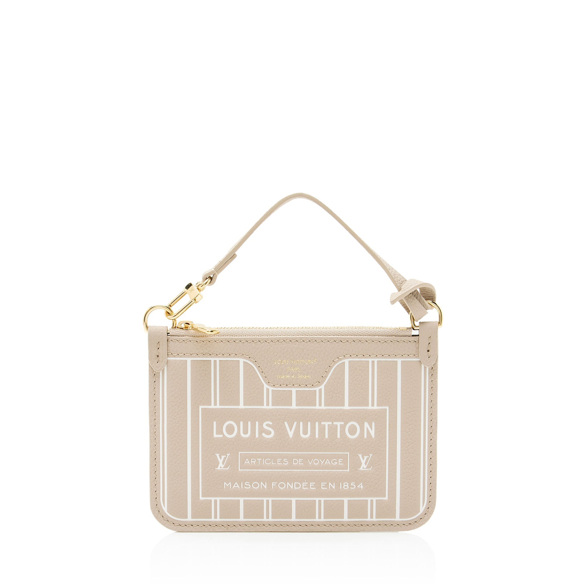 Neverfull Leather Inside Out Bandouliere BB Pochette