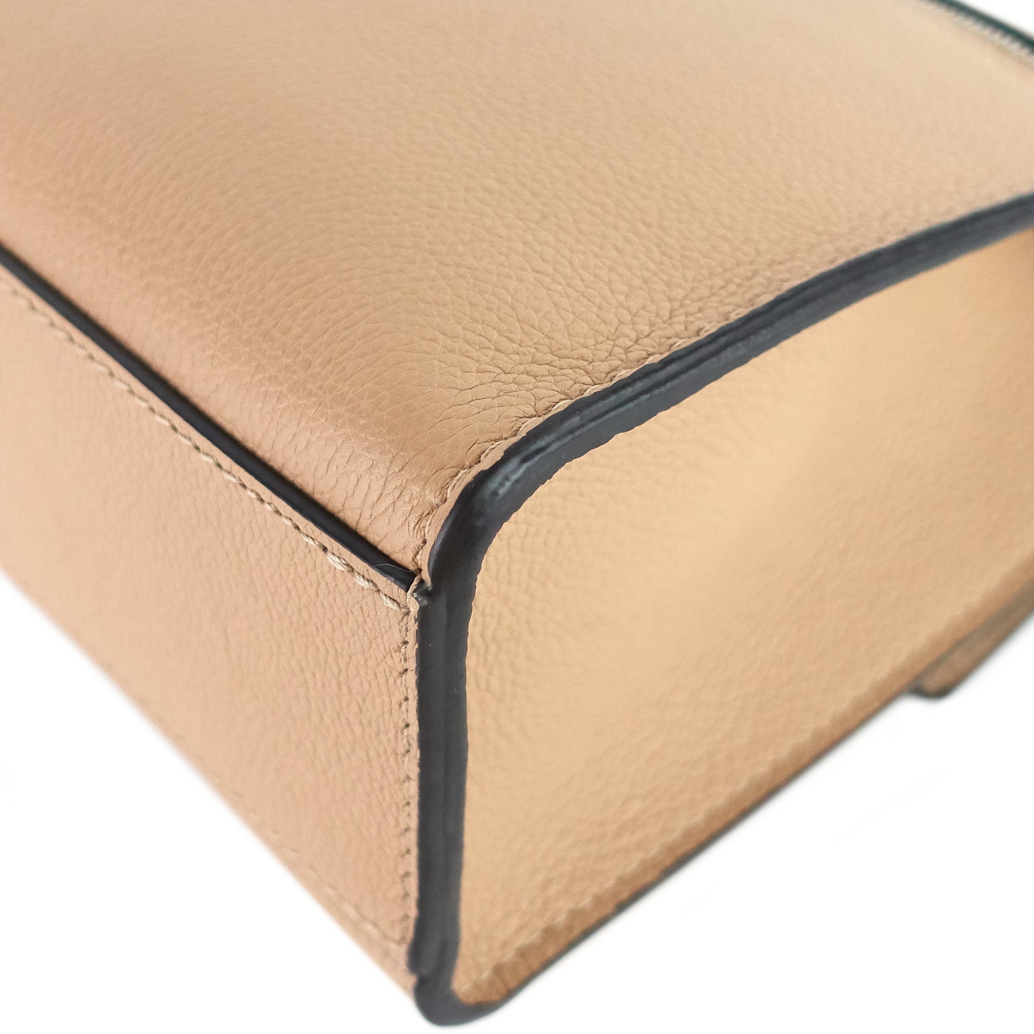 Louis Vuitto Mylockme BB Calfskin Leather Chain Shoulder Bag