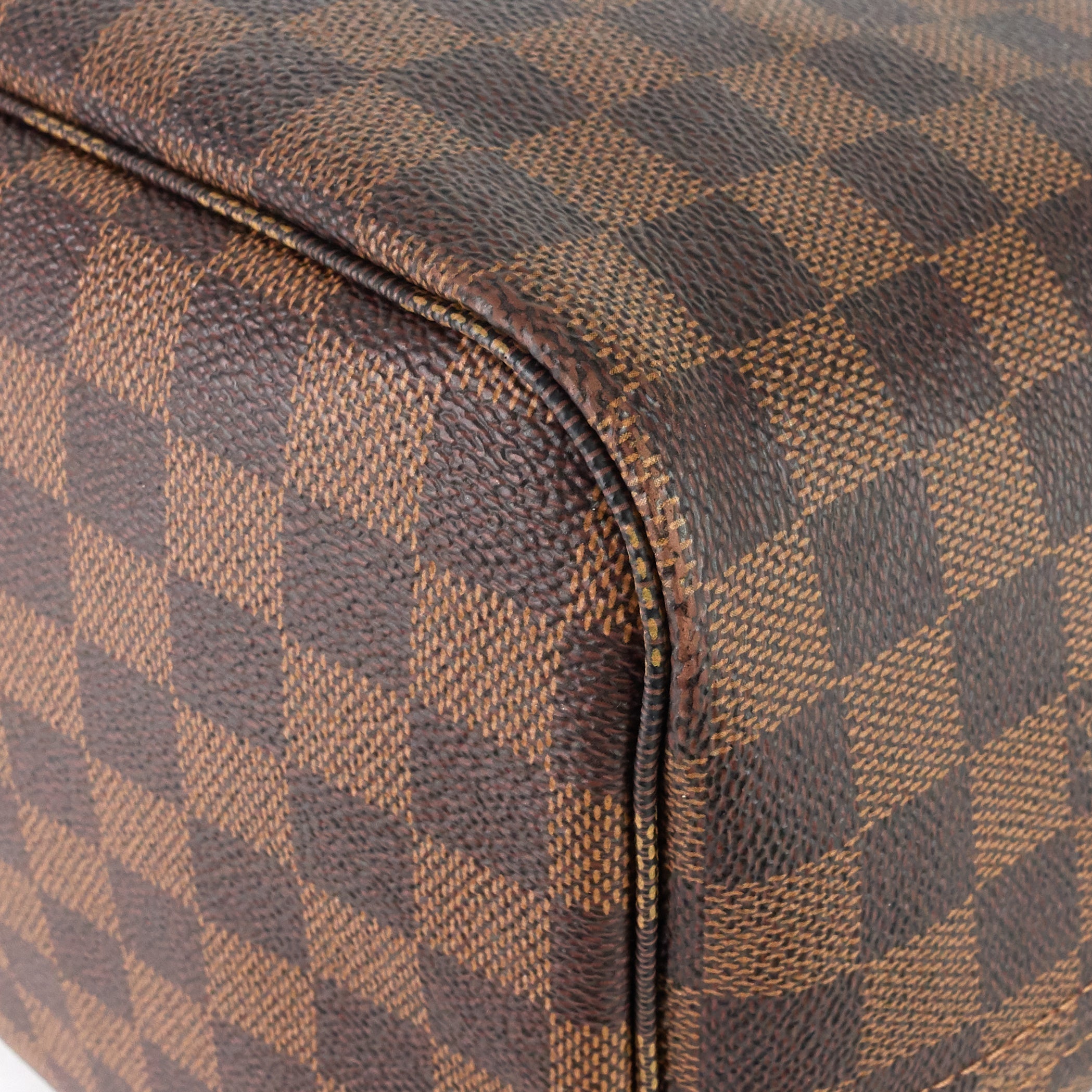 Louis Vuitto Neverfull GM with Pouch Damier Ebene Tote Bag
