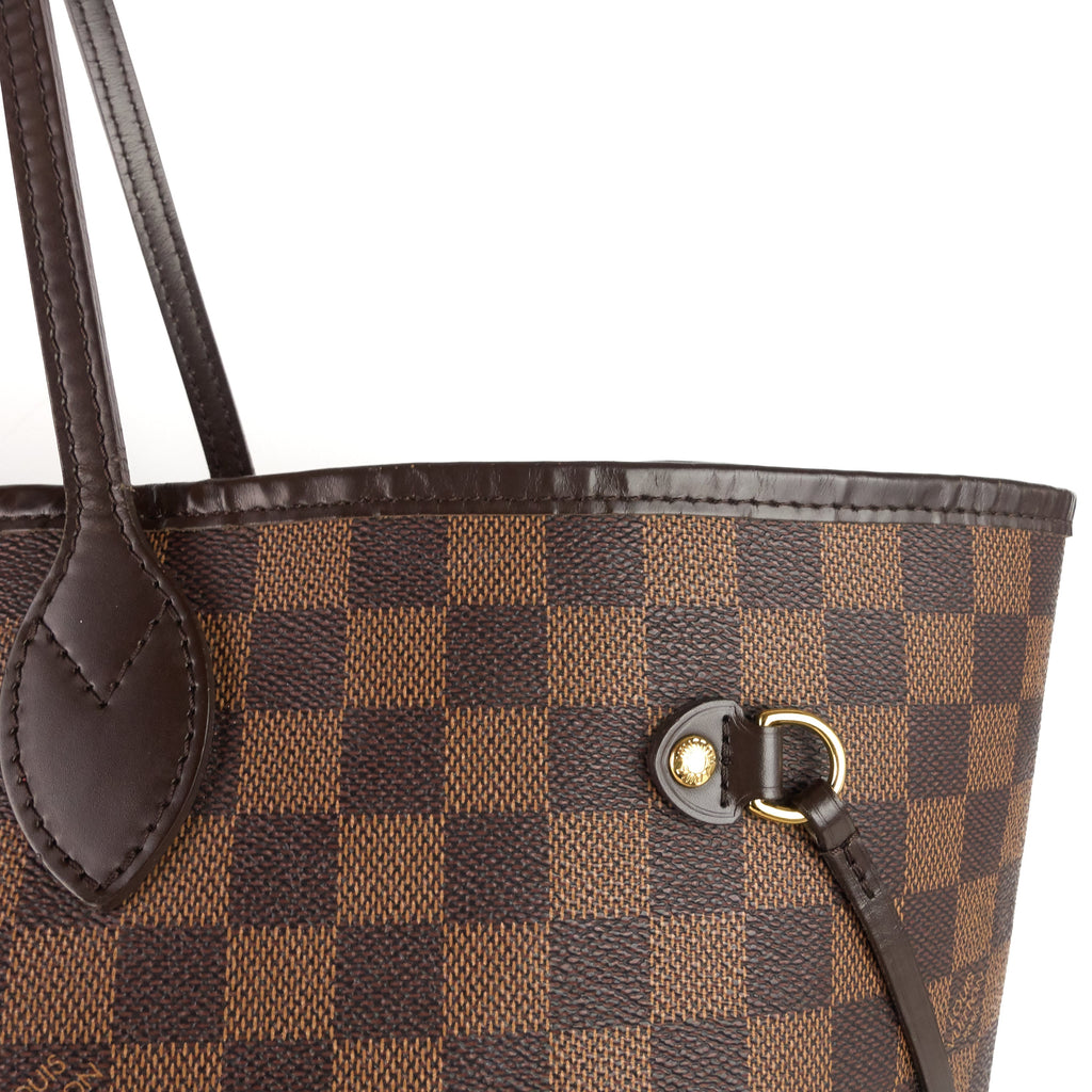 Louis Vuitto Neverfull GM Damier Ebene Canvas Tote Bag