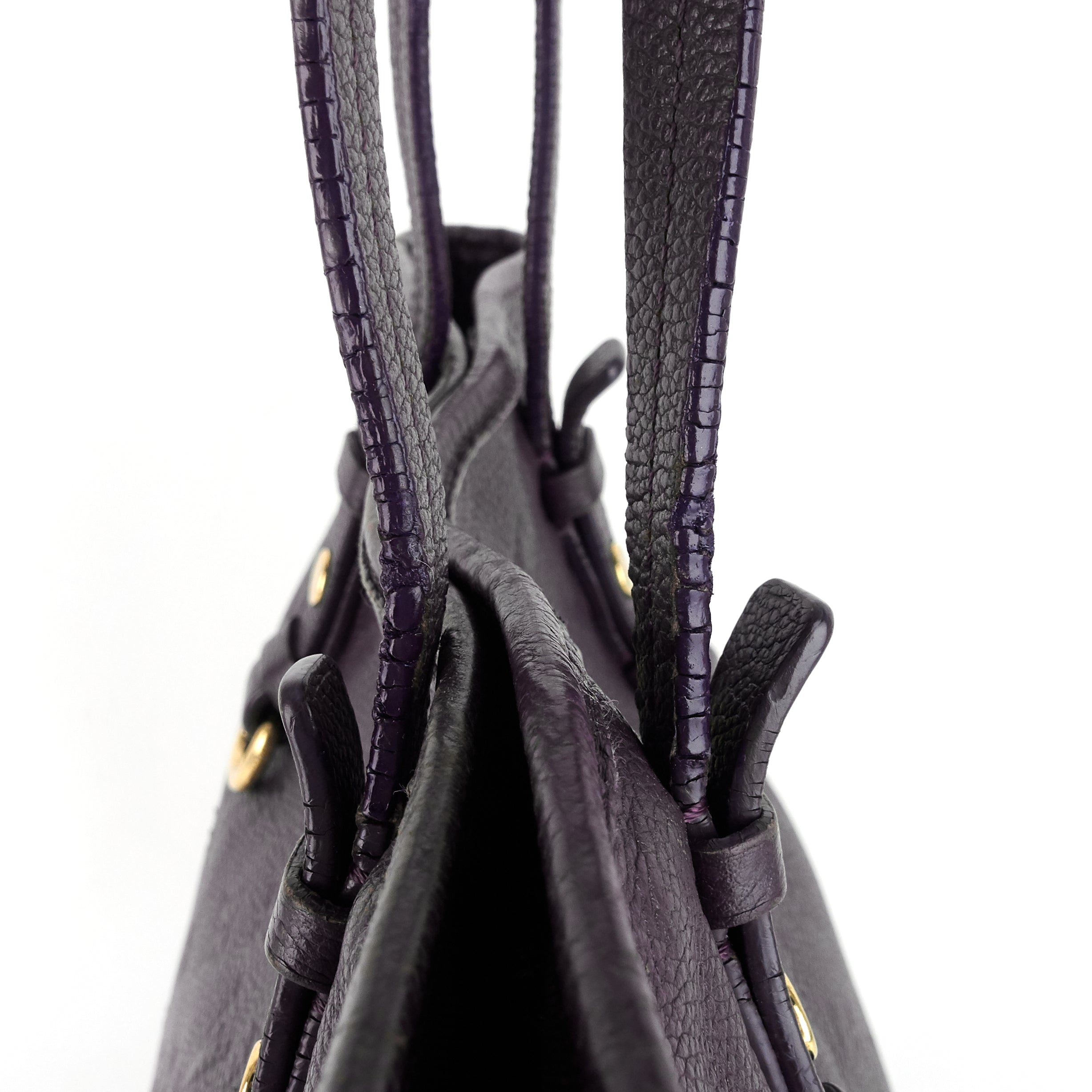 Louis Vuitto Citadine Monogram Empreinte Leather Tote Bag