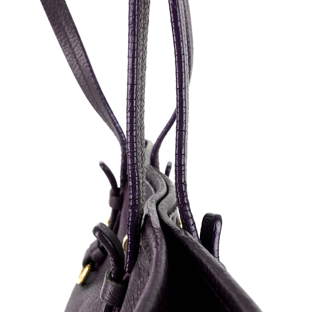 Louis Vuitto Citadine Monogram Empreinte Leather Tote Bag