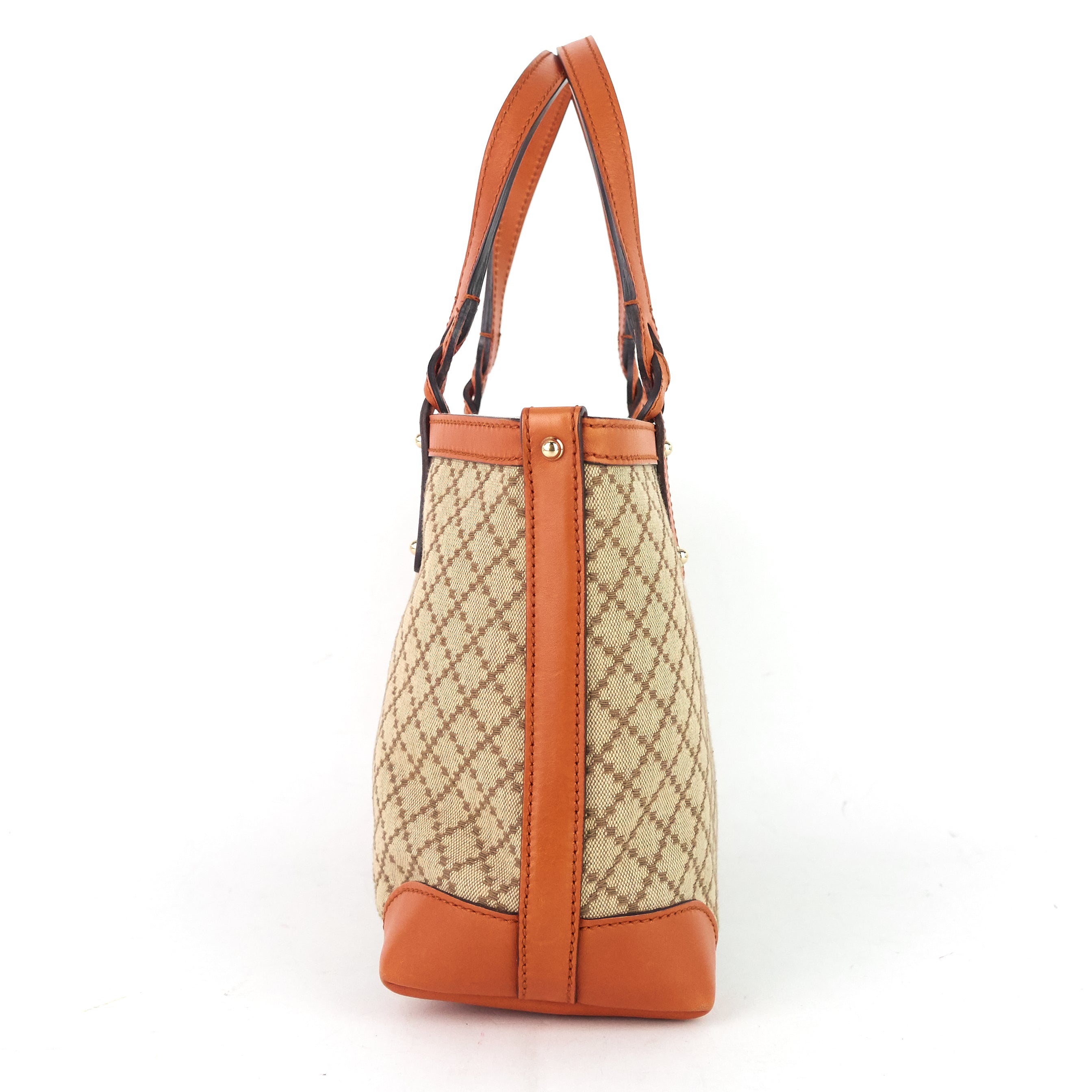 Gucci Diamante Craft Quilted Canvas Tote Bag