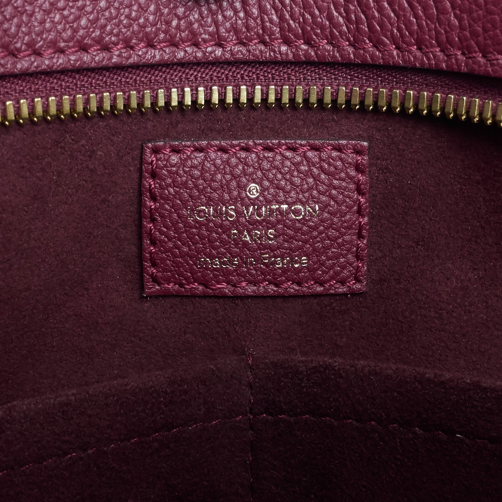 Louis Vuitto Popincourt PM Monogram Canvas Raisin Tote Bag