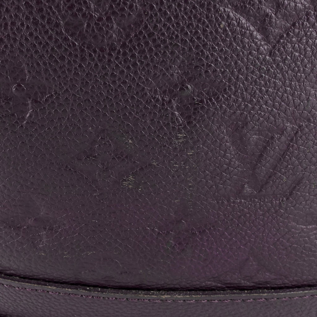 Louis Vuitto Citadine Monogram Empreinte Leather Tote Bag