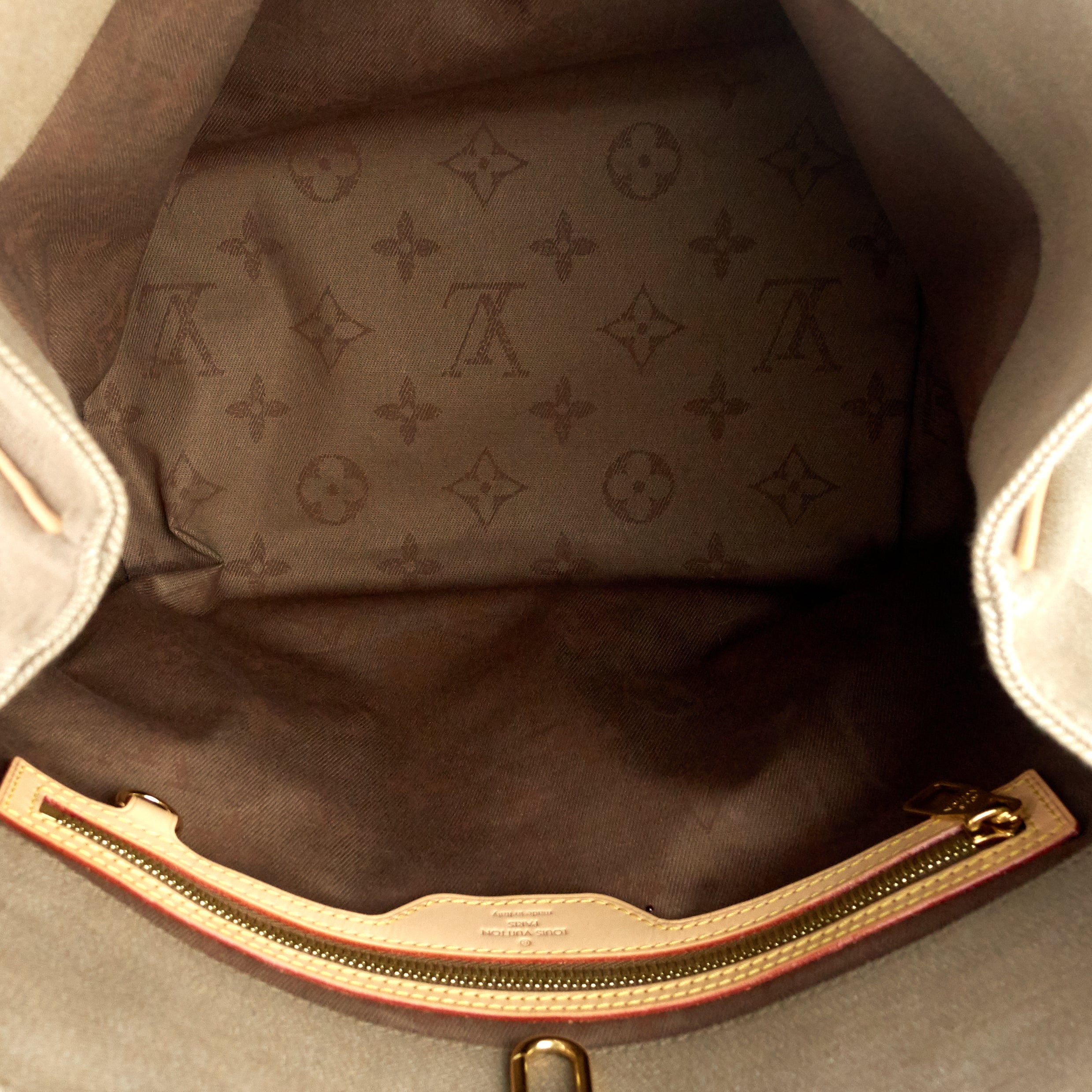 Louis Vuitto Plein Soleil Limited Edition Denim Tote Bag
