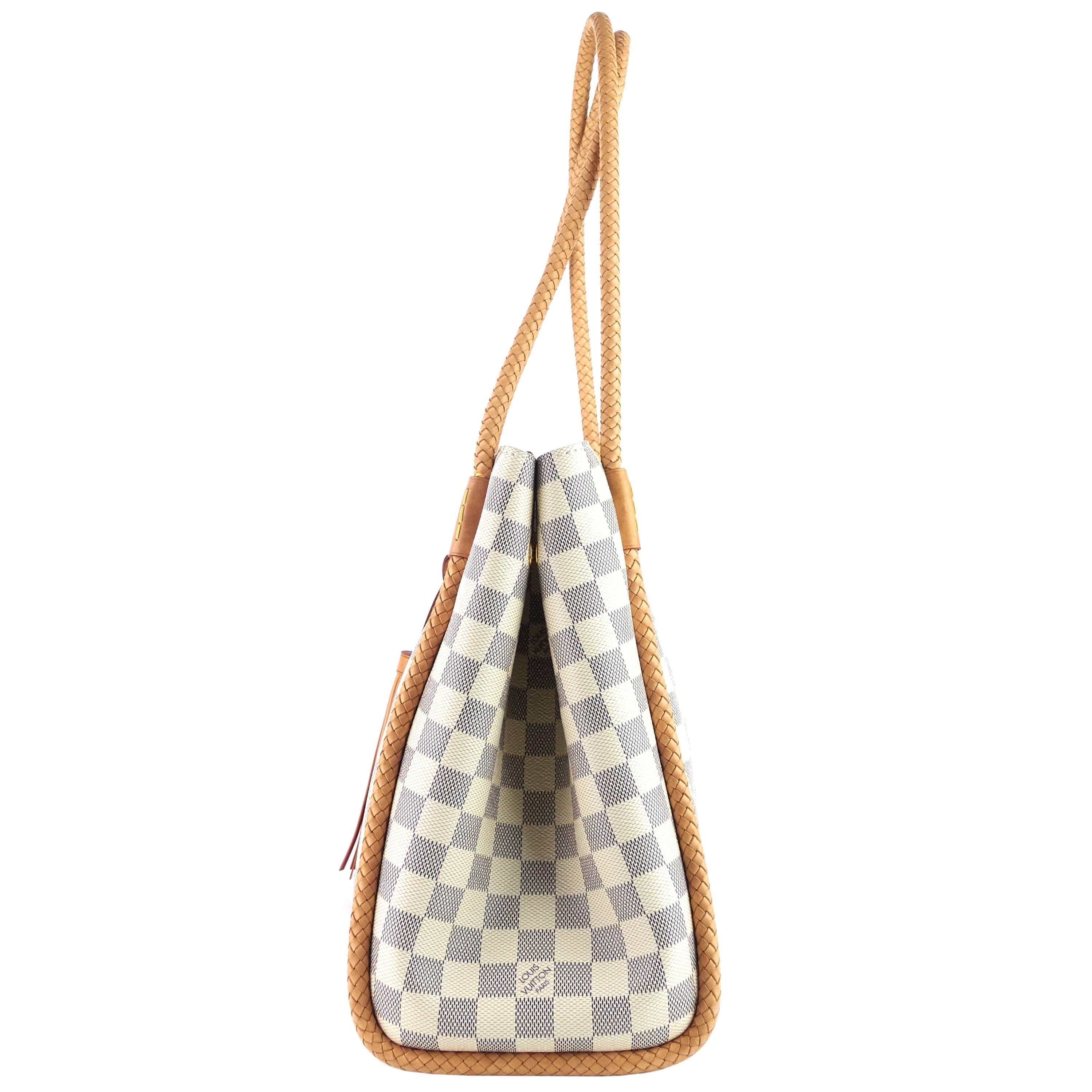 Louis Vuitto Propriano Damier Azur Canvas Tote Bag