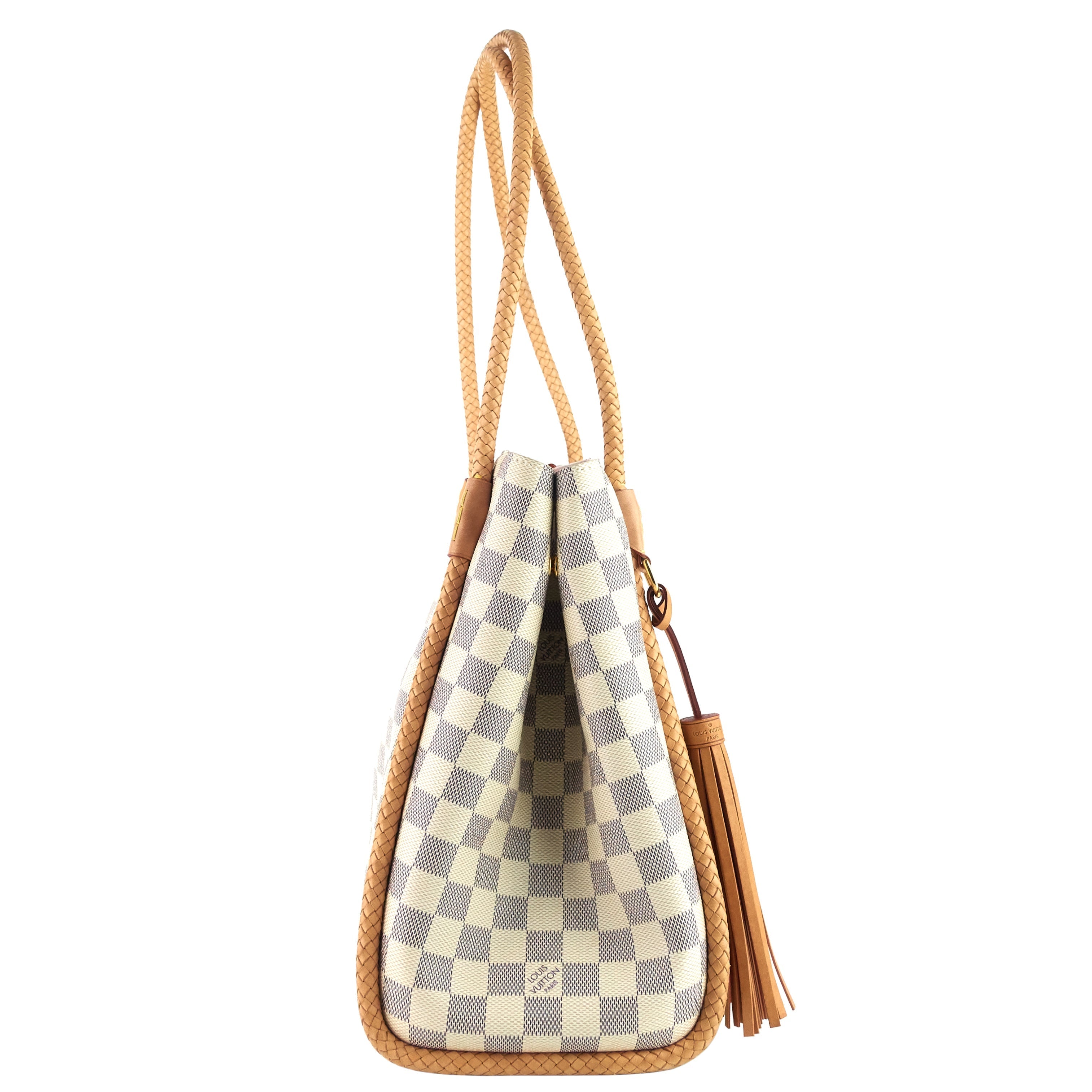 Louis Vuitto Propriano Damier Azur Canvas Tote Bag