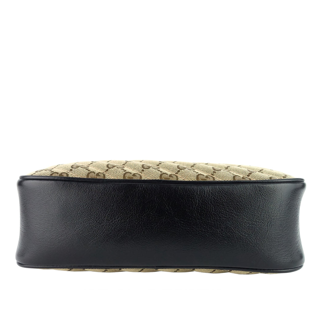 Gucci Marmont Small Monogram Canvas Chain Shoulder Bag