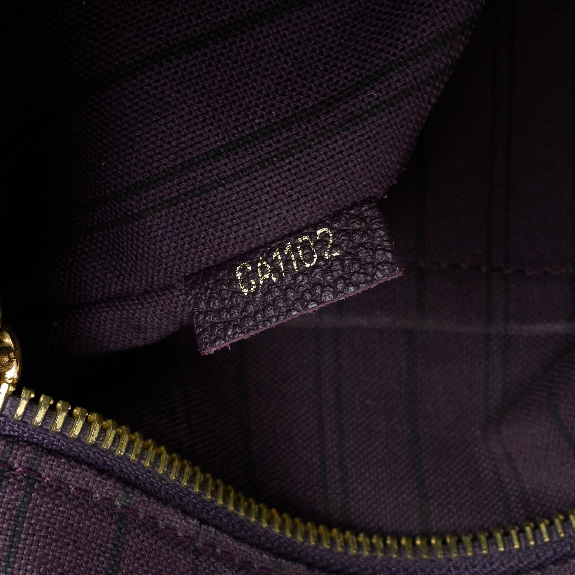 Louis Vuitto Citadine Monogram Empreinte Leather Tote Bag