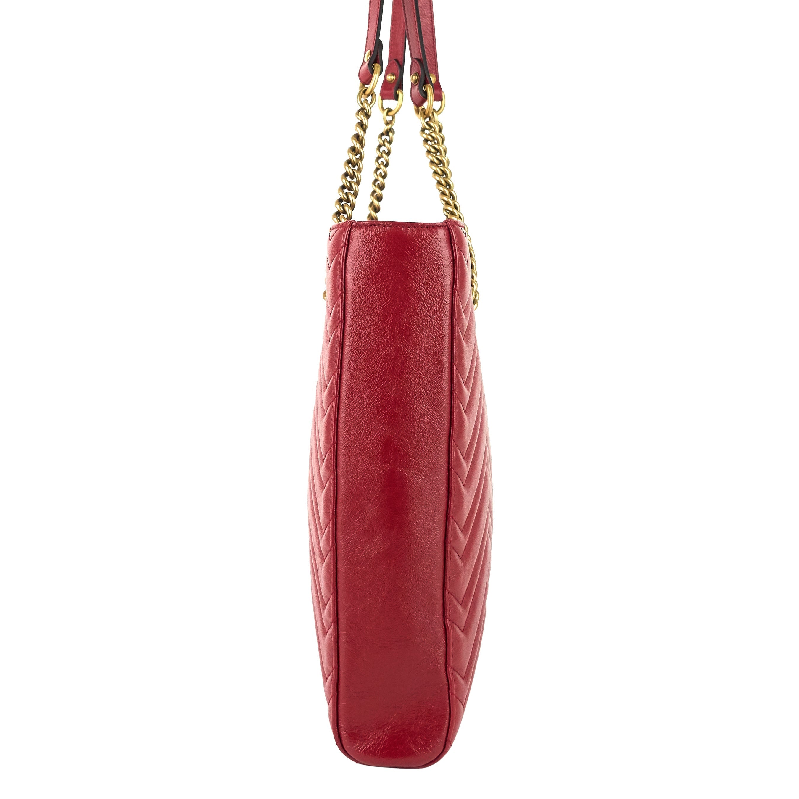 Gucci GG Marmont Medium Matelass� Leather Tote Bag