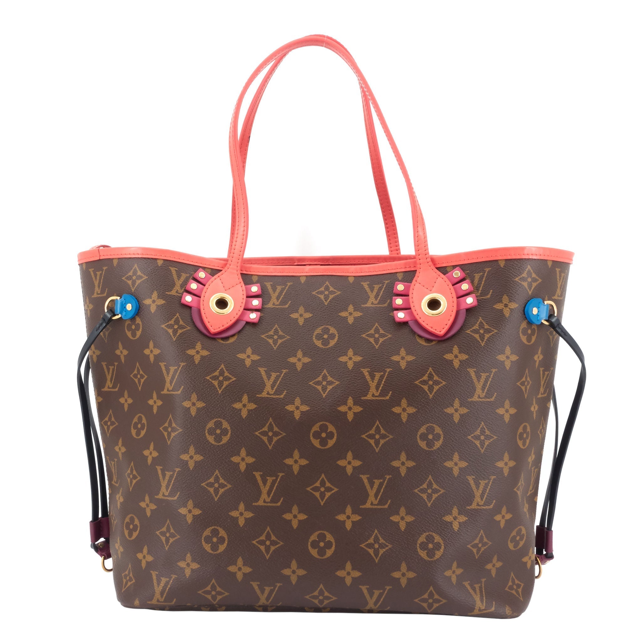 Louis Vuitto Neverfull MM Totem Limited Edition Monogram Canvas Bag