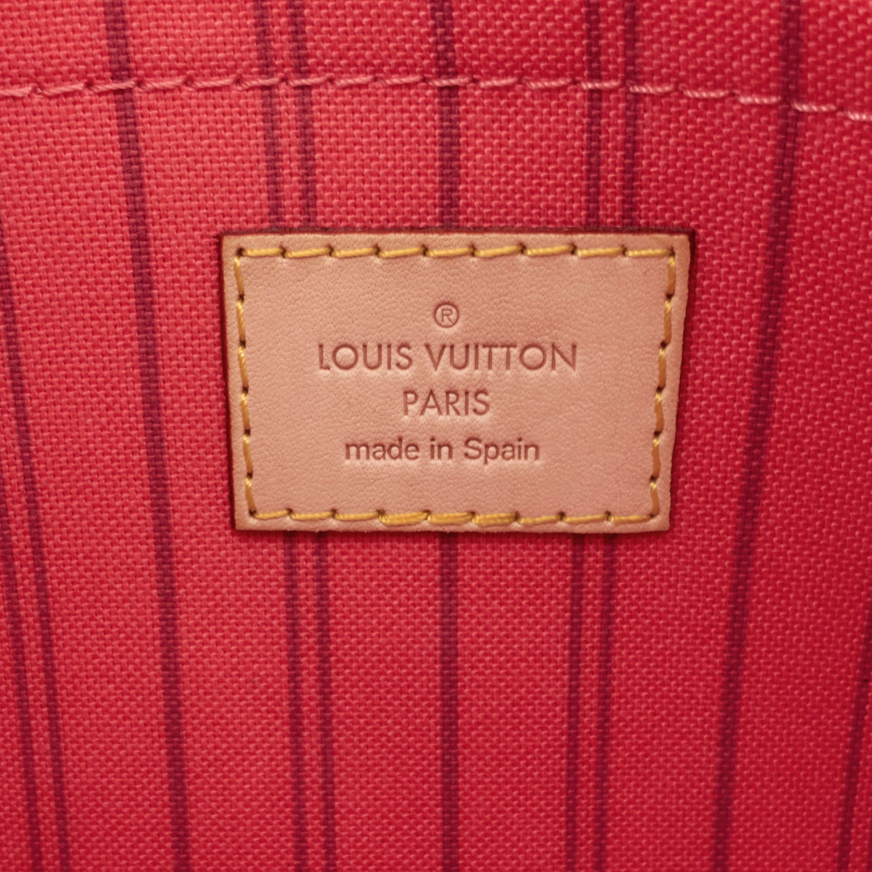 Louis Vuitto Neverfull MM Cities V Monogram Canvas Tote Bag
